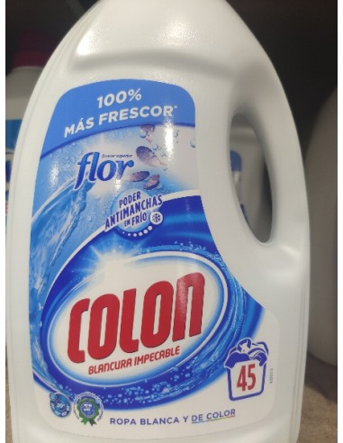 DTGNTE. LIQD. COLON GEL FLOR 45CC 2.34 LT