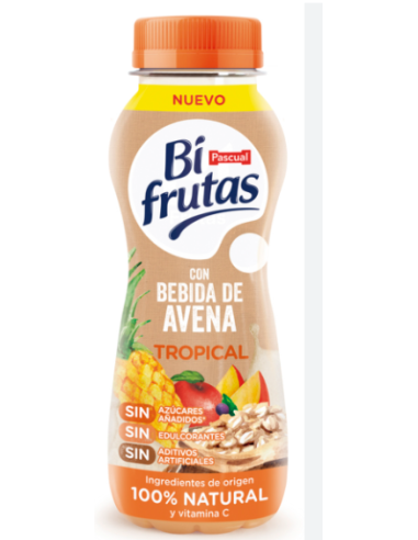 BIFRUTAS AVENA TROPICAL BOTLL. 240  ML