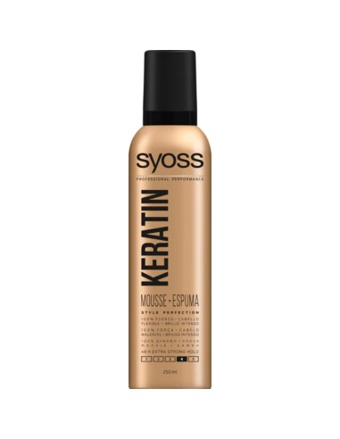 ESPUMA SYOSS KERATIN 4 250ML