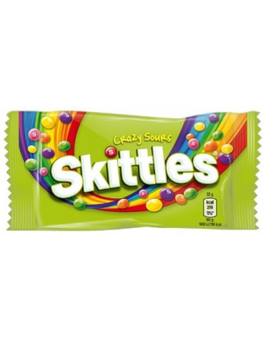 SKITTLES BOLSITA CRAZY SOURS 38G