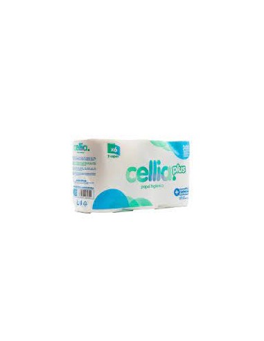 HIGIENICO TALCO CELLIA 6 ROLLOS 3 CAPAS