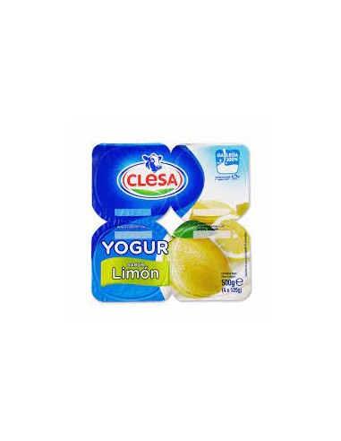 CLESA YOGUR LIMON X4