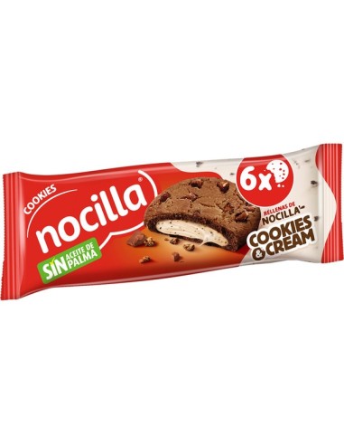 GLLTAS NOCILLA COOKIES & CREAM 6 UND 120 G